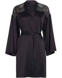 Aubade - Midnight Whisper Kimono - Lyst