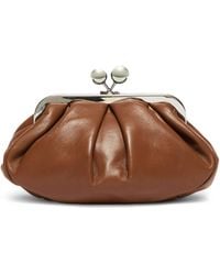 Weekend by Maxmara - Small Leather Pasticcino Clutch Bag - Lyst