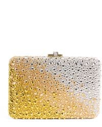 Judith Leiber - Slim Slide Gradient Caviar Clutch Bag - Lyst