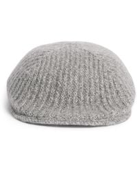 Borsalino - Eco Cashmere Paolino Flat Cap - Lyst