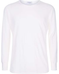 Zimmerli of Switzerland - Wool And Silk Long Sleeve Top - Lyst