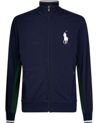 Polo Ralph Lauren Wimbledon Championships Cardigan in Blue for Men - Lyst