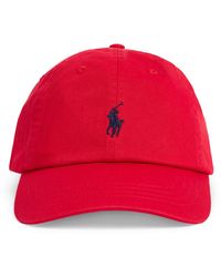 Polo Ralph Lauren - Cotton Polo Pony Baseball Cap - Lyst