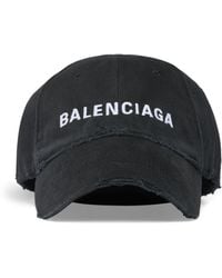 Balenciaga - Cotton Logo Baseball Cap - Lyst