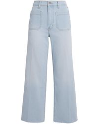 FRAME - The Anchor Wide-Leg Jeans - Lyst