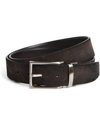 Officine Creative - Suede Reversible Belt - Lyst