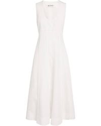 Rohe - Cotton Poplin Sculptural Midi Dress - Lyst