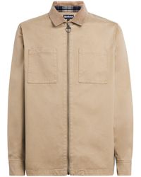 Barbour - Cotton Twill Lenker Overshirt - Lyst