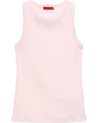 MAX&Co. - Cotton-Blend Tank Top - Lyst