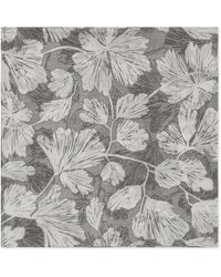 Brunello Cucinelli - Pongée Silk Floral Print Foulard - Lyst