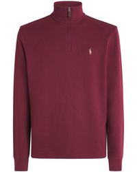 Polo Ralph Lauren - Estate-Rib Quarter-Zip Sweater - Lyst