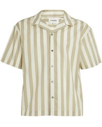 FRAME - Short-sleeve Striped Shirt - Lyst