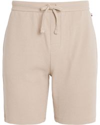 BOSS - Cotton-Blend Waffle-Knit Shorts - Lyst