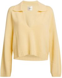 Leset - Cashmere-blend Cropped Zoe Sweater - Lyst