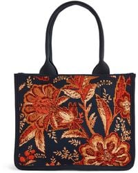 Zimmermann - Small Jacquard Floral Tote Bag - Lyst
