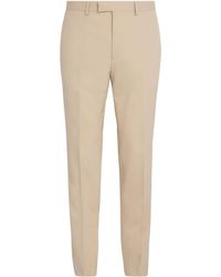 Sandro - Virgin Wool-Blend Suit Trousers - Lyst