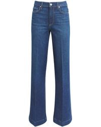 PAIGE - Leenah Wide-Leg Jeans - Lyst