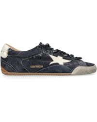 Golden Goose - Suede-Leather True Star Sneakers - Lyst