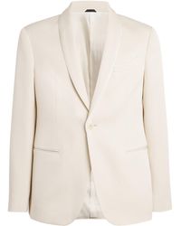 Giorgio Armani - Silk-Blend Shawl-Lapel Blazer - Lyst