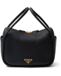 Prada - Leather Darling Top-Handle Bag - Lyst