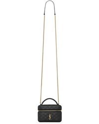 Saint Laurent - Micro Gaby Top-Handle Bag - Lyst