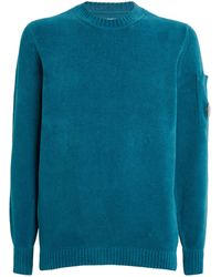 C.P. Company - Chenille Lens-detail Sweater - Lyst