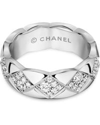 CHANEL - And Diamond Coco Crush Ring - Lyst