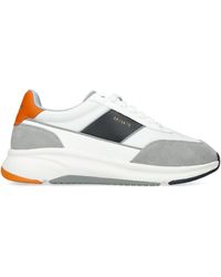 Axel Arigato - Genesis Neo Runner Suede And Leather Low-Top Trainers - Lyst
