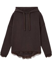 AllSaints - Organic Cotton-Blend Nia Hoodie - Lyst