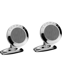 Chopard - Stainless Steel Classic Cufflinks - Lyst