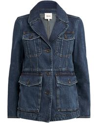 ME+EM - Denim Utility Jacket - Lyst