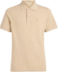 Sandro - Cotton 4S Patch Polo Shirt - Lyst