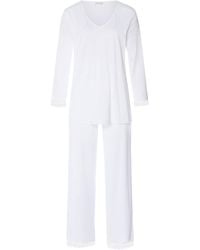 Hanro - Pima Cotton Inaya Pyjama Set - Lyst