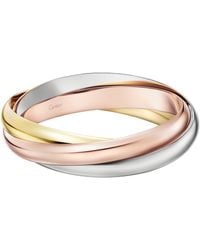 Cartier - Extra-Large, Rose And Trinity Bangle - Lyst