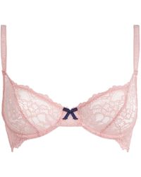 Fleur du Mal - Lace Bianca Balconette Underwired Bra - Lyst