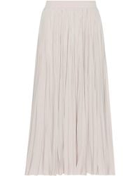 Weekend by Maxmara - Pleated A-Line Maxi Skirt - Lyst