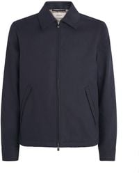 Agnona - Linen Bomber Jacket - Lyst