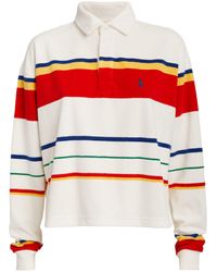 Polo Ralph Lauren - Striped Rugby Polo Shirt - Lyst