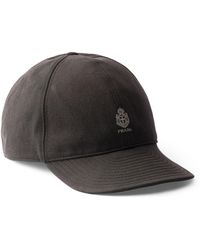 Prada - Old Gabardine Baseball Cap - Lyst
