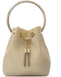 Jimmy Choo - Bon Bon Mesh Top-Handle Bag - Lyst