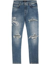 Amiri - Hollywood Mx1 Slim Jeans - Lyst