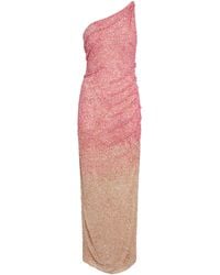 Rachel Gilbert - Embellished One-Shoulder Kaito Gown - Lyst