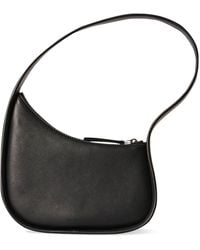 The Row - Half Moon Leather Shoulder Bag - Lyst