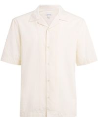 Sunspel - Cotton Textured Stripe Shirt - Lyst