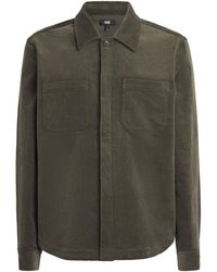 PAIGE - Corduroy Patch-Pocket Shirt Jacket - Lyst