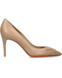 Santoni - Leather Sibille Pumps 85 - Lyst