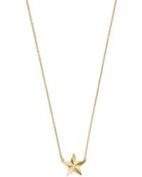 Jennifer Meyer - Mini And Diamond 70S Star Necklace - Lyst