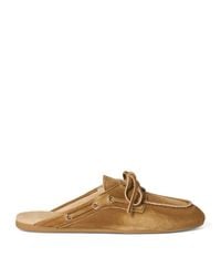 Miu Miu - Faded Suede Mules - Lyst
