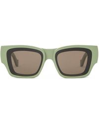 Loewe - X Paula's Ibiza Front Lenses Square Sunglasses - Lyst