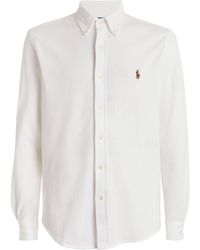 Polo Ralph Lauren - Cotton Mesh Oxford Shirt - Lyst
